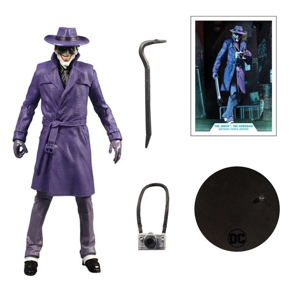 McFARLANE - DC Multiverse Actionfigur The Joker: The Comedian (Batman: Three Jokers) 18 cm