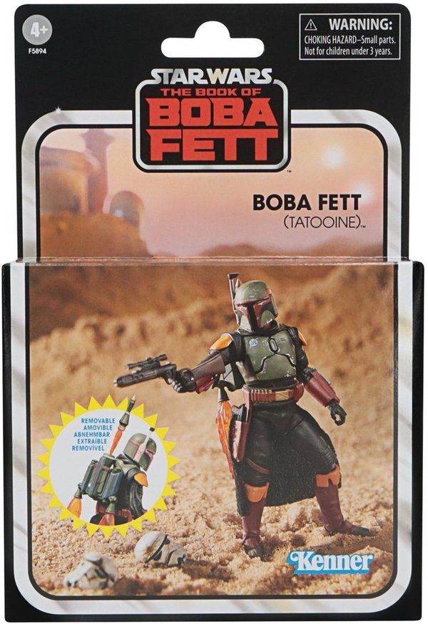Star Wars The Vintage Collection - Boba Fett Deluxe (Tatooine) (The Book of Boba Fett)