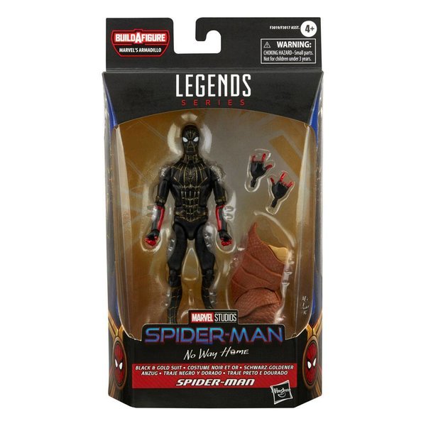 Marvel Legends Series Spider-Man Black & Gold Suit (No Way Home)