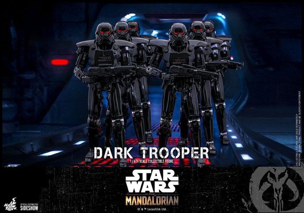 HOT TOYS - Star Wars The Mandalorian Actionfigur 1/6 Dark Trooper 32 cm