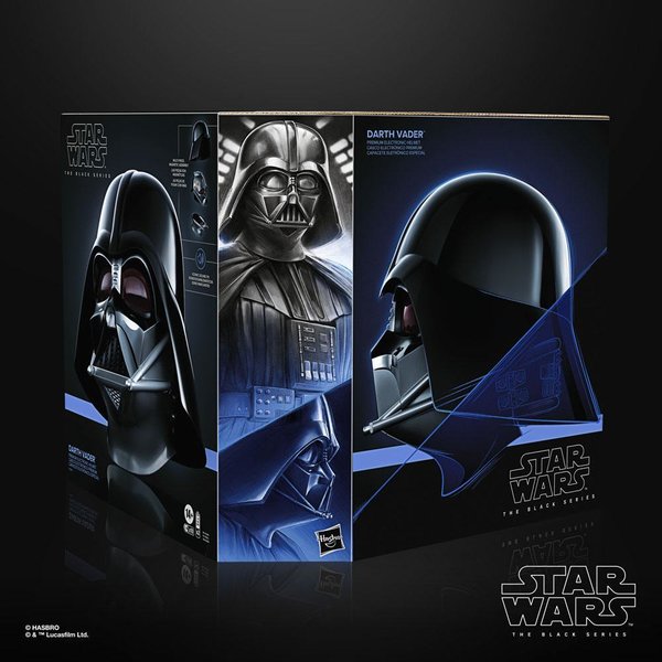 Star Wars The Black Series - Darth Vader elektronischer Premium Helm (2022)