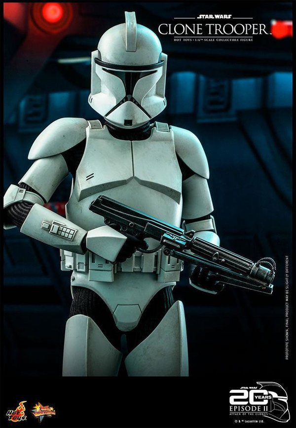PREORDER: HOT TOYS - Star Wars: Episode II Actionfigur 1/6 Clone Trooper 30 cm