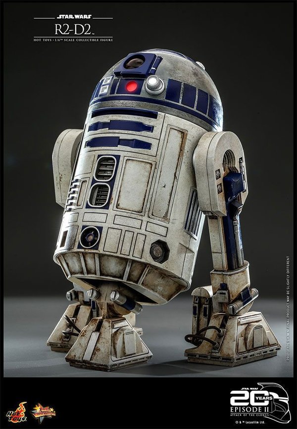 PREORDER: HOT TOYS - Star Wars: Episode II Actionfigur 1/6 R2-D2 18 cm