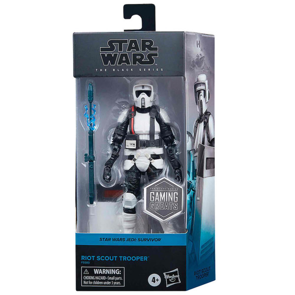 IMPORT: Star Wars The Black Series - Riot Scout Trooper (Gaming Greats)