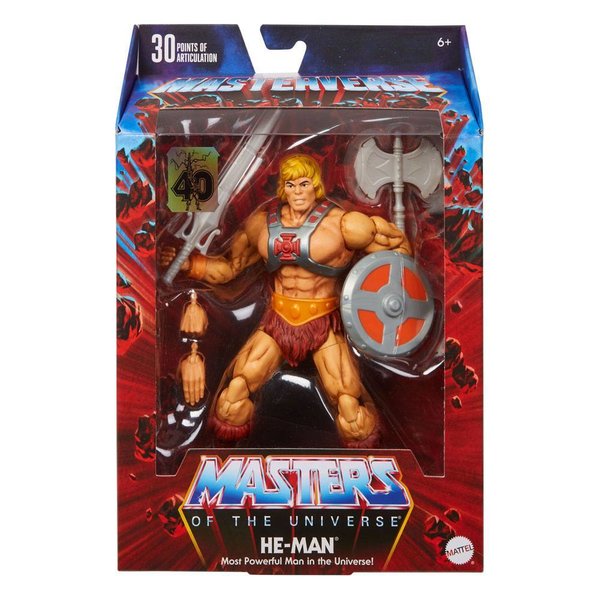 PREORDER AGAIN: Masters of the Universe - Masterverse - He-Man 40th Anniversary
