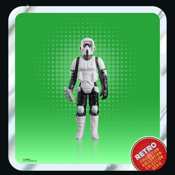 PREORDER: Star Wars The Retro Collection - Biker Scout (ROTJ) 40th Anniversary