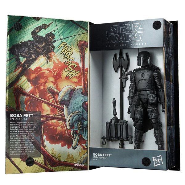 EU IMORT: Star Wars The Black Series - Boba Fett (in Disguise) (SDCC 2022 Exclusive)