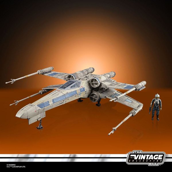 Star Wars The Vintage Collection - Antoc Merrick`s X-WING Fighter + Droid R2-SHW (Rogue One)