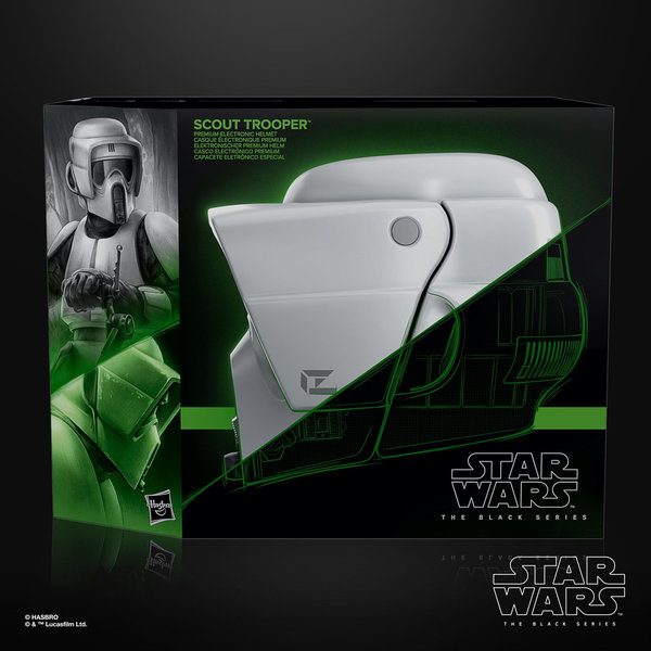 PREORDER: Star Wars The Black Series - Scout Trooper elektronischer Premium Helm